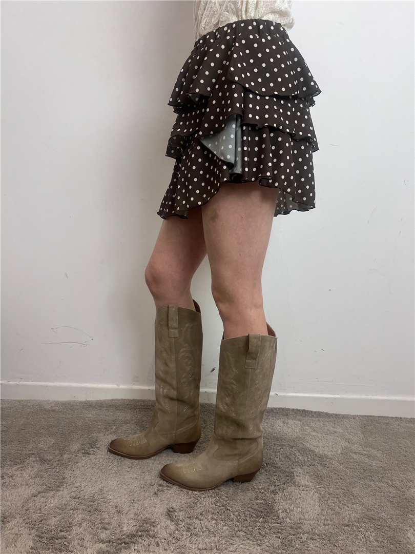 Gonna Mini Con Balze Asimmetrica - Vicolo cod. TAB1634 main:sha1=8da951a2e33690f0344667e20ea9b821854bd234