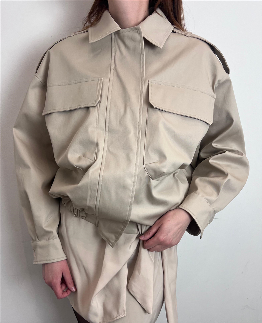 Bomber In Cotone Con Tasconi - Vicolo cod. TAB1473 main:sha1=d89401a9622386deeedf20e4e5957671e64b25de