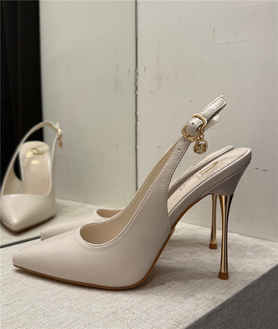 Slingback Tacco Stiletto Cm 11 - Gold&gold cod. GP907 main:sha1=1c4f3ad83cc74a31d21765a8a07505ad44d7e0ec