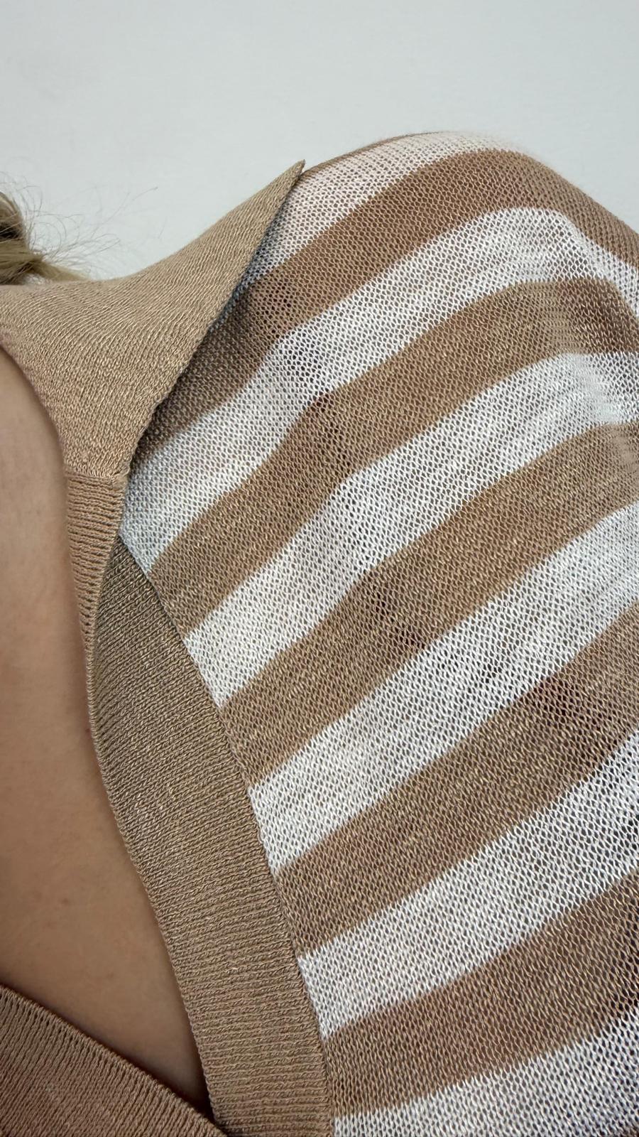 Maglia Colletto A Righe - Philia Loft cod. F02O0235 main:sha1=694fce57405167b8c05eaf8d140999fad5c60653