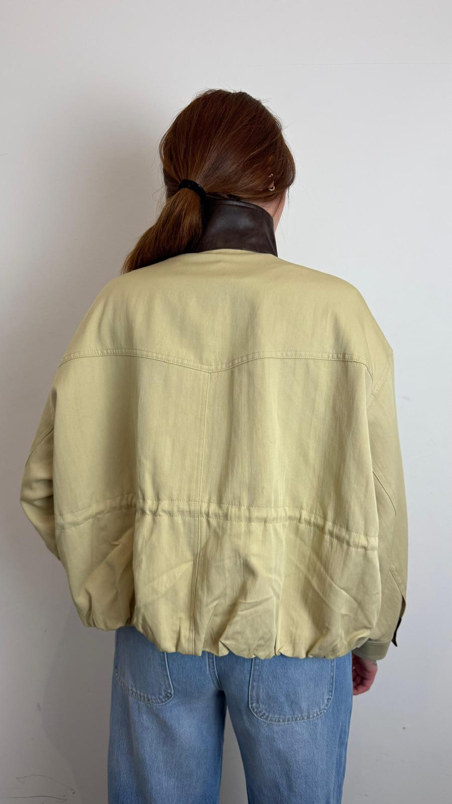 Giacca Bomber Colletto Ecopelle - Vicolo cod. TAB0078 main:sha1=0a595b48dae49b4edbd8b5699af193f75fb0ac9f