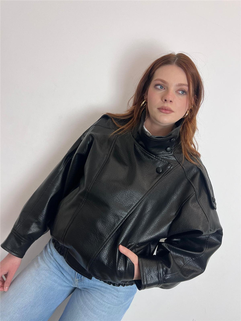 Bomber Simil Pelle - Vicolo cod. TAB1307 main:sha1=6d16a7c96b26a6fde66ee165293549c9de7cecb7