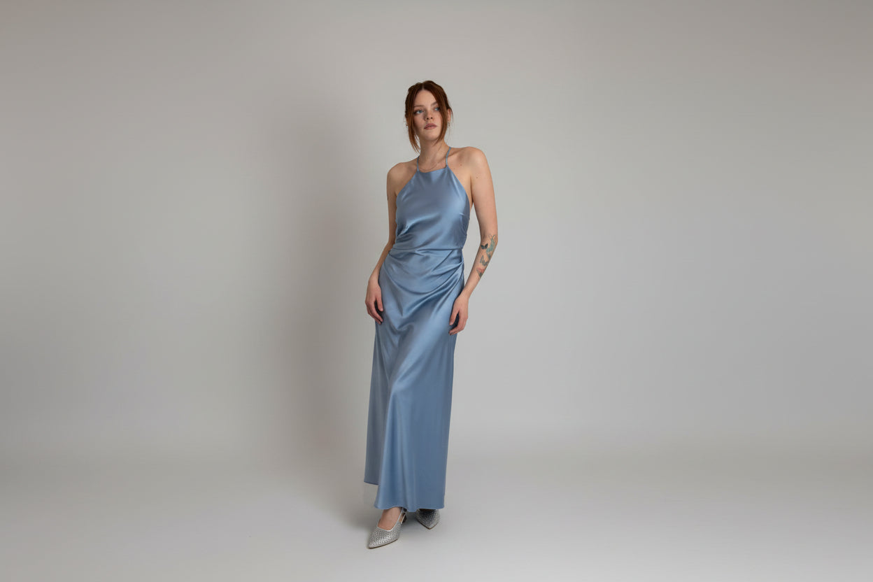 Abito Lungo Incrocio Sulla Schiena - Vicolo cod. TAB1735 main:sha1=2b768b9ea542dd0550ea4a7364610243bea55e95