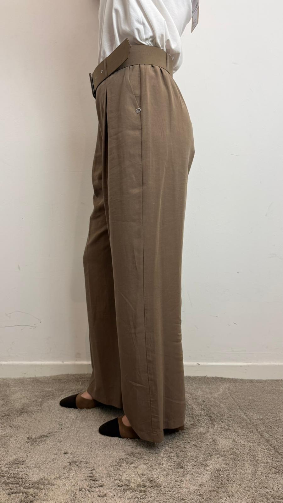 Pantaloni Palazzo A Vita Alta Con Cintura - Please cod. P3QCDZT000 main:sha1=36461f260a8b33fbf065a9cdc79ef110f7ed75ff