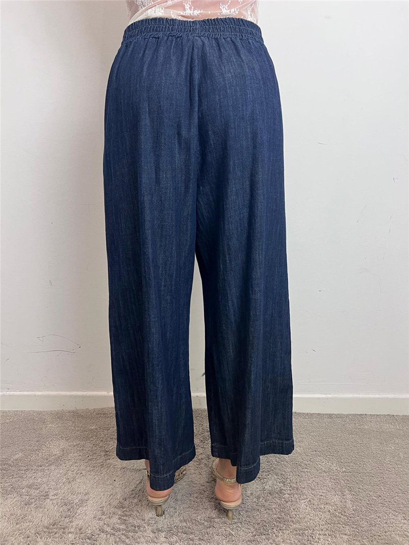 Pantaloni Midi Con Elastico In Vita Simil Denim - Please cod. P3LYDWGC91 main:sha1=9eae9eb7ac53c158e6c3de1cfc8bef3f54557299
