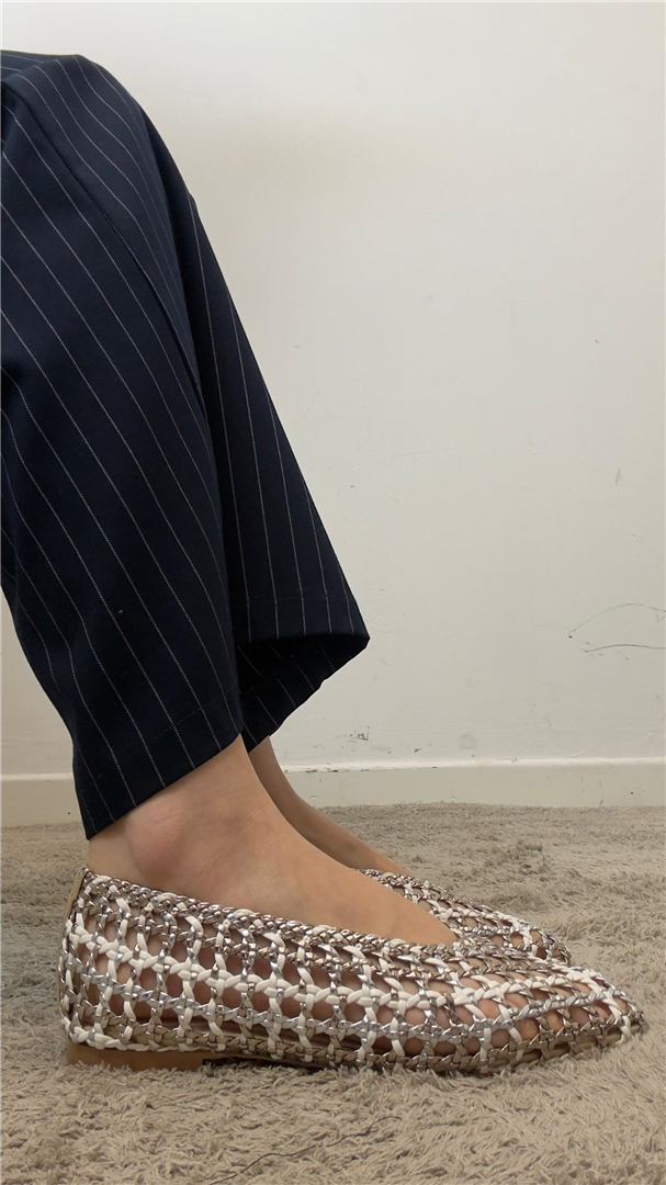 Ballerine Lavorazione Intrecciata - Gold&gold cod. GP941 main:sha1=5d9c842b01114a08a05d4a2a57bdab11ac330a31