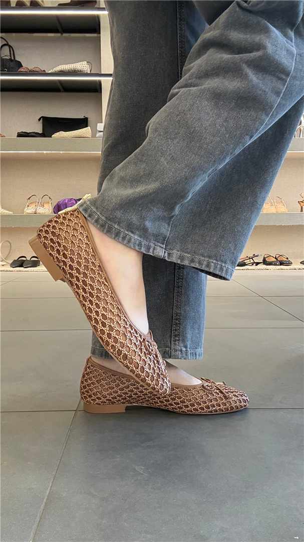 Ballerine Traforate Lavorazione Intrecciata - Gold&gold cod. GP832 main:sha1=134a0104c74d51f00e8f5a5087c5588396f5ec7e