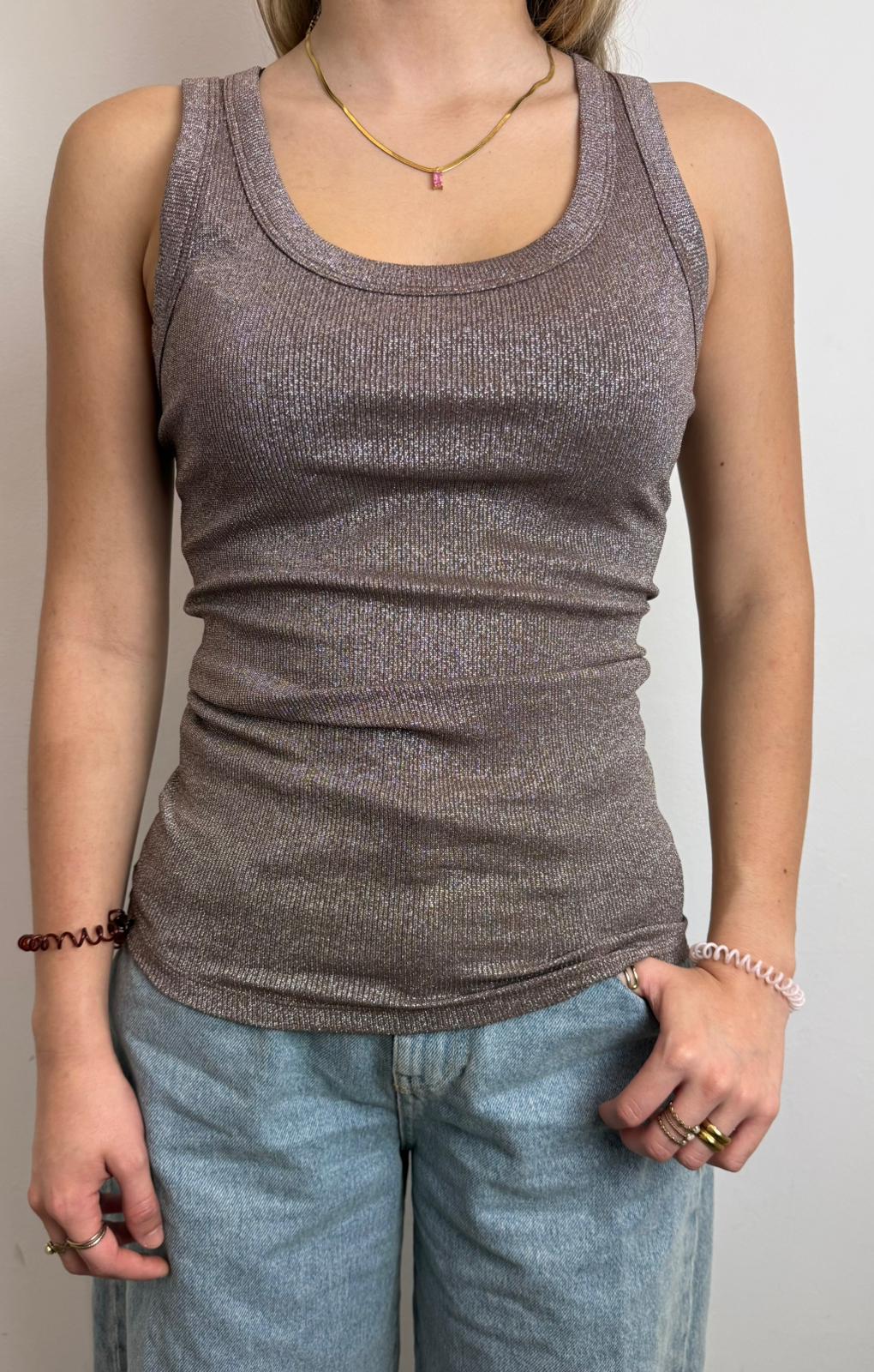 Canotta In Lurex - Vicolo cod. UAB0076 main:sha1=cd27779140061fd78bb12dfd673cf65aa20ce304