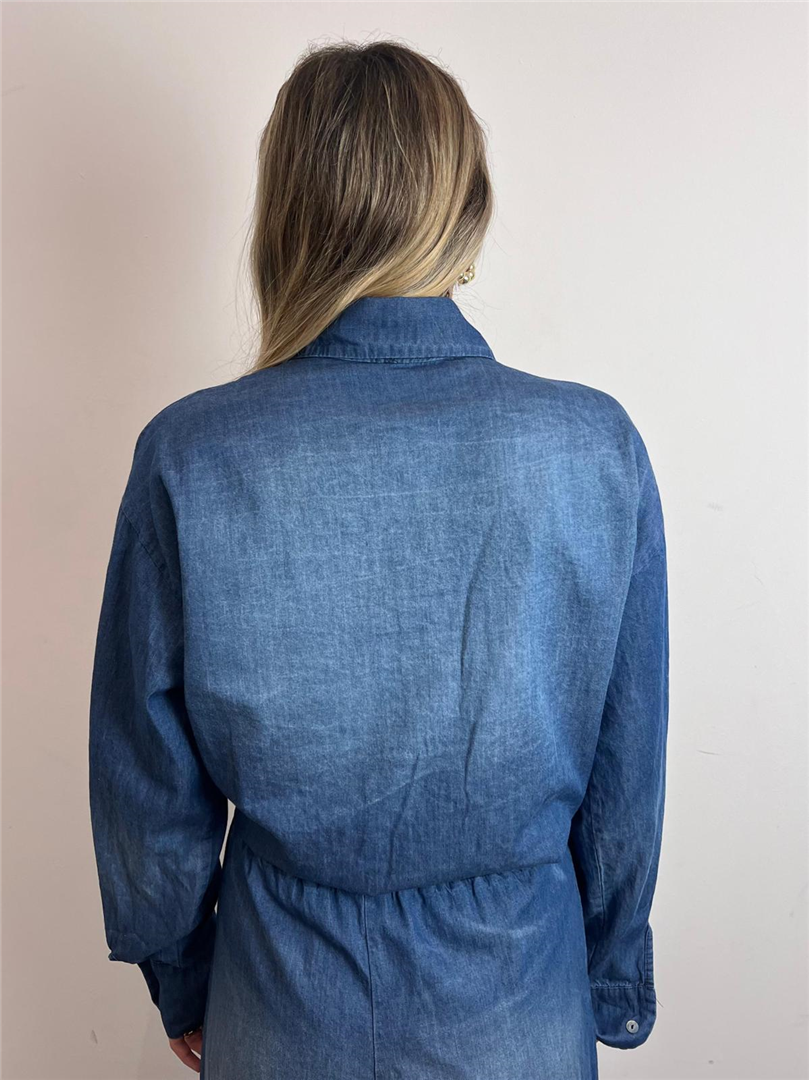 Camicia Chambray Con Nodo - Vicolo cod. TAB1879 main:sha1=c6fd400dc971031ea0419e98da8b87ce220d76bd