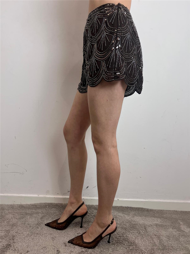 Short Ricamato Con Perline - Haveone cod. PSS_Q346 main:sha1=fc78140daa068fb27d69661865faca9c3cd71f4e
