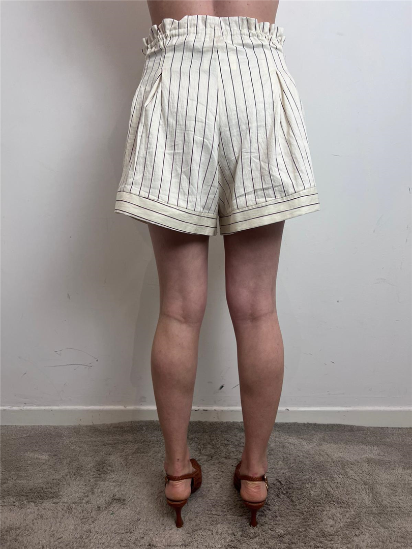 Shorts Gessato Con Coulisse In Vita - Vicolo cod. TAB1756 main:sha1=8f9da604809bdb4b73a27be5a6a019c0ecc561fb