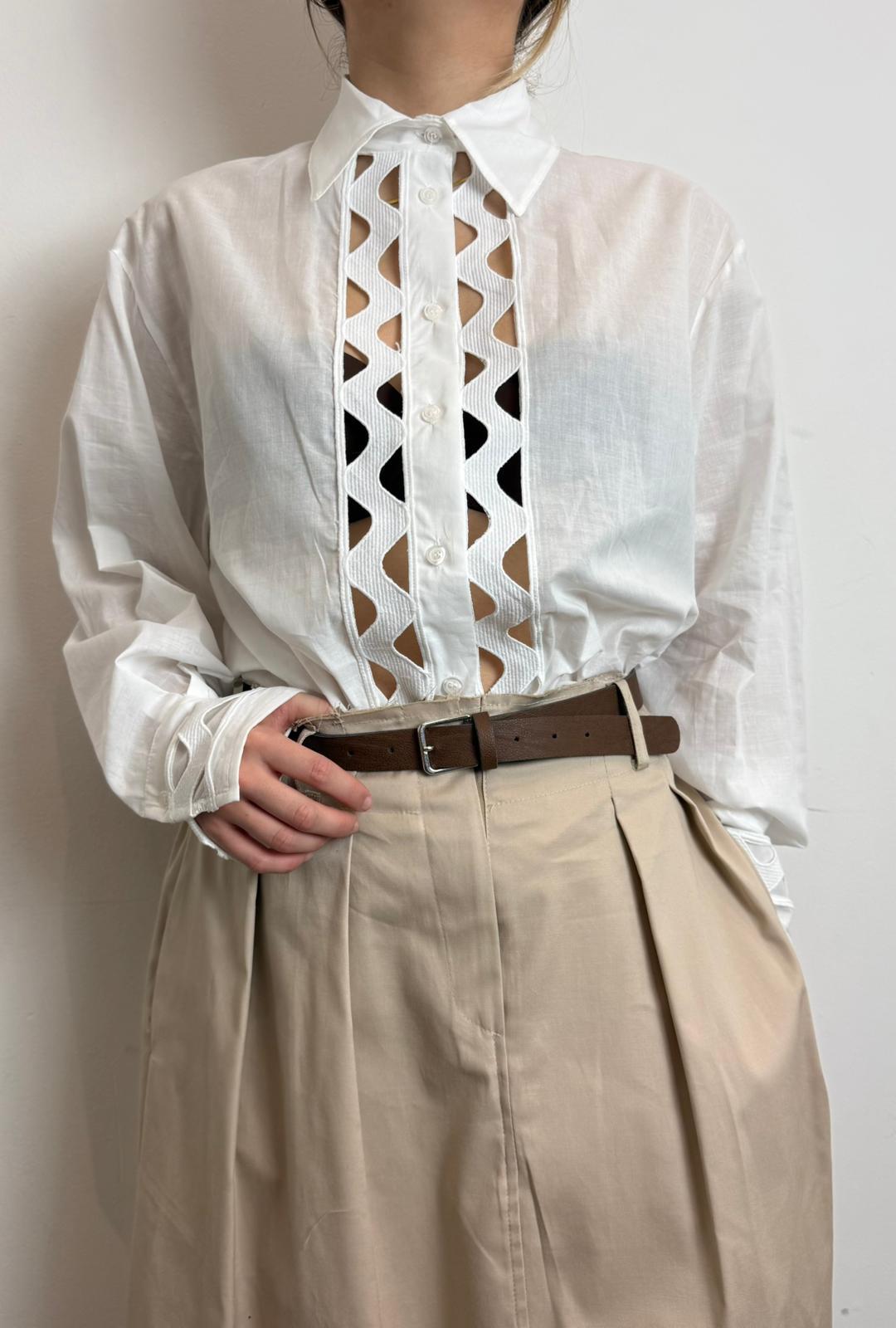 Camicia Mussola Con Pizzo - Haveone cod. CNO_Q297 main:sha1=3555f45927287ffa3cd8a6a238428ce996f54039