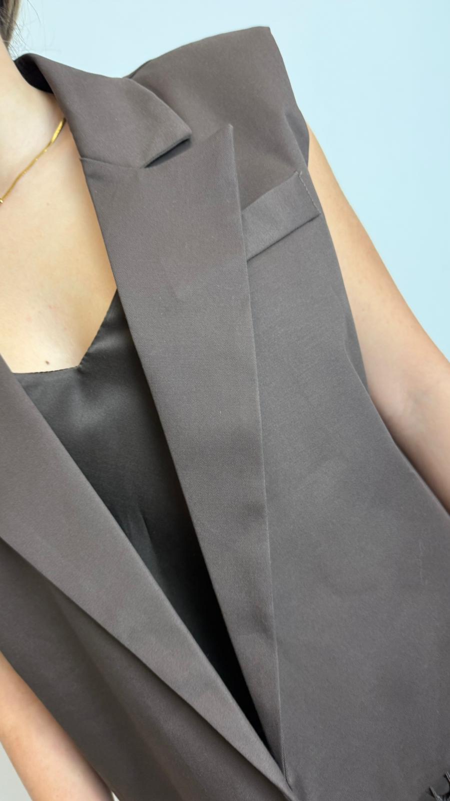 Gilet Con Spalline - Vicolo cod. TAB1913 main:sha1=0c4e3e85c6b9a2ae828b39f53e4af417763d2d0e