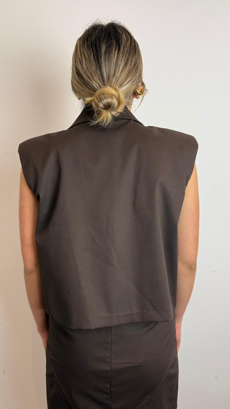 Gilet Con Spalline - Vicolo cod. TAB1913 main:sha1=b02bd83e573ad7ee0c869f78811c1143e13dbfc4