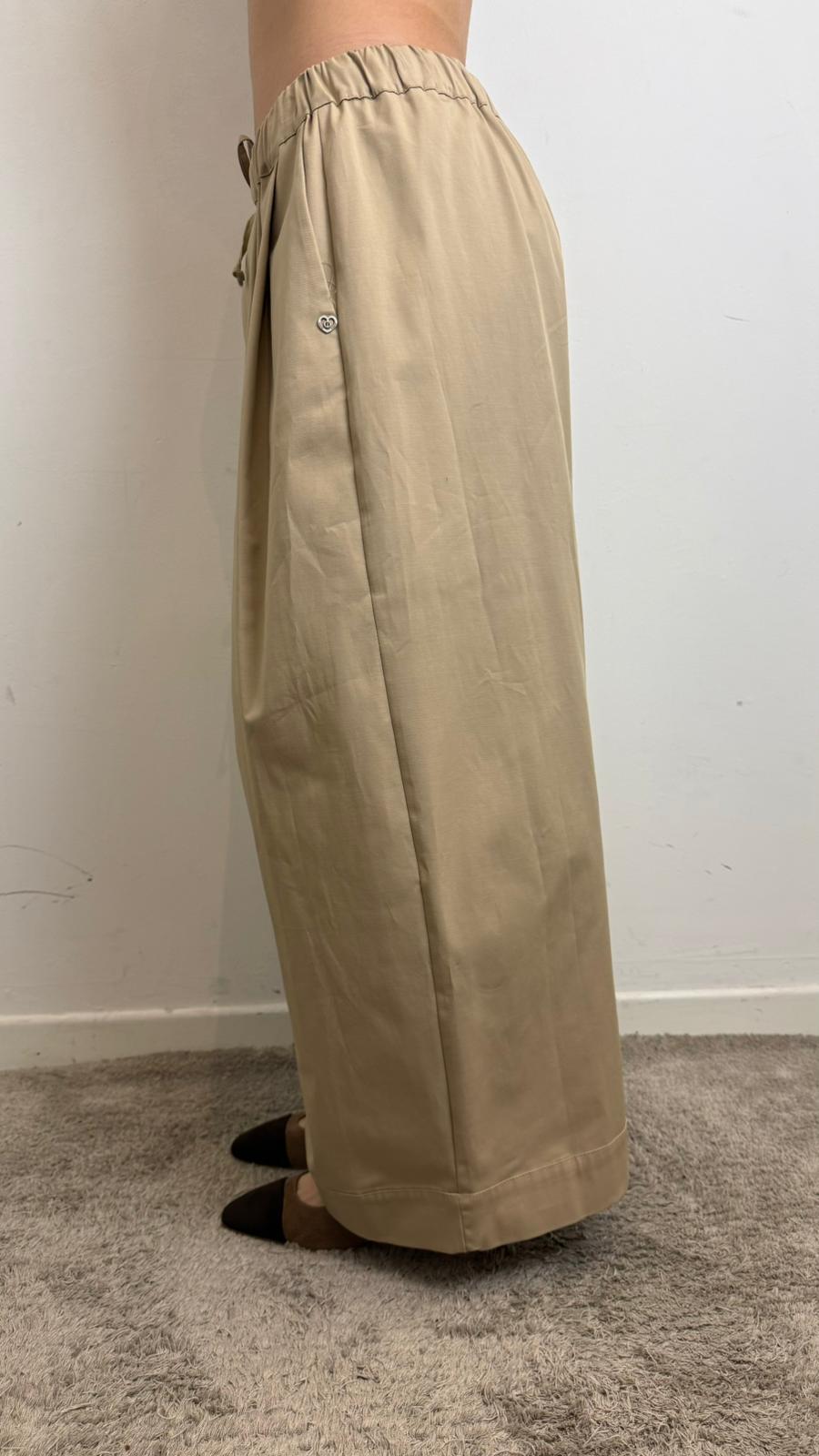 Pantaloni Palazzo Ampi A Vita Alta Con Coulisse - Please cod. P3R7CJ9000 main:sha1=c6b2c10cbefa664c08a78ef76427e1d8893c7721