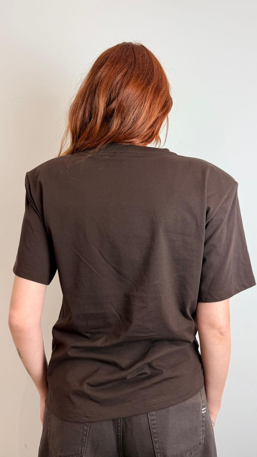 T Shirt Con Spallina E Drappeggio Laterale - Vicolo cod. UAB0329 main:sha1=5074112bee7d0b1ada1b36636fbae814d73f9da7