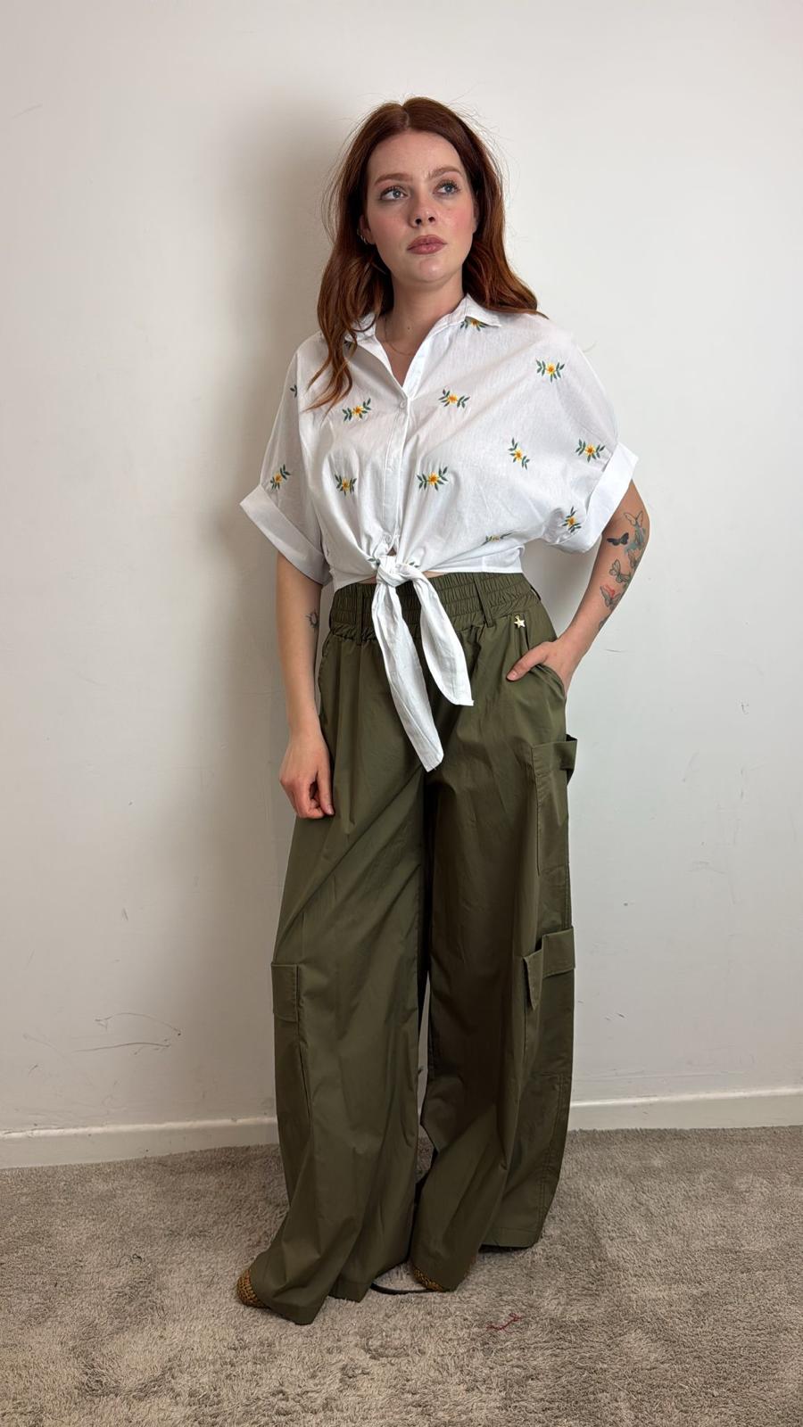 Pantalone Con Tasconi Ed Elastico In Vita - Souvenir cod. F39X0072 main:sha1=26e0964f775c74e36eadc527e1a19bb0de0e8a2c