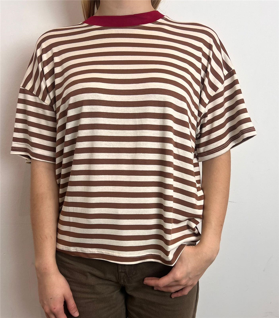Maglia M.manica Scatola Riga Collo Contrasto - Haveone cod. MJS_Q164 main:sha1=e731028d6d67fa0a69a2c5f4fdd82558f6e915c0