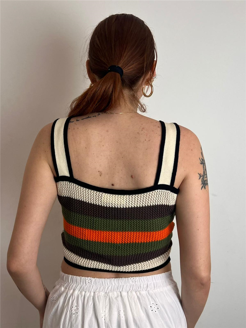 Canotta Crochet A Righe - Vicolo cod. 7AB7096 main:sha1=b2ce822cd5e507fd1f2e046696676f12c982688c