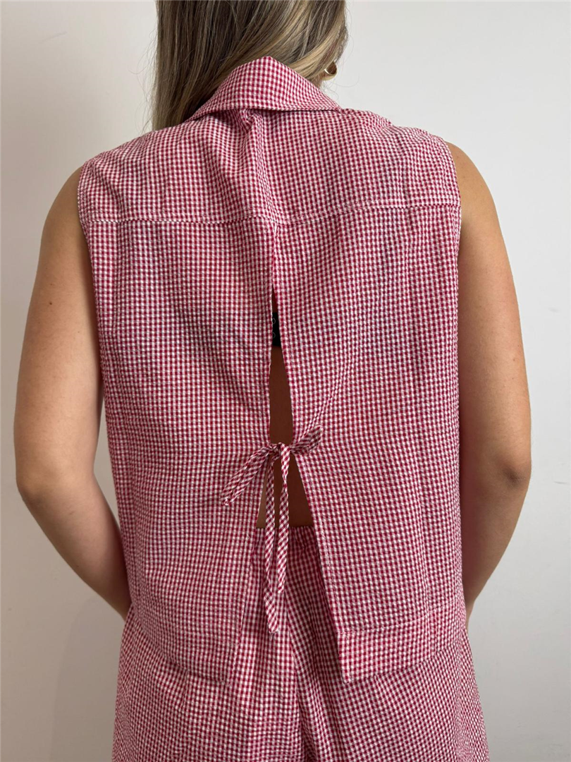 Camicia Vichy Giromanica Windell - Grace & Mila Paris cod. SS2627053 main:sha1=a767ebd036bf16a7296aae3e4541abec8493b382
