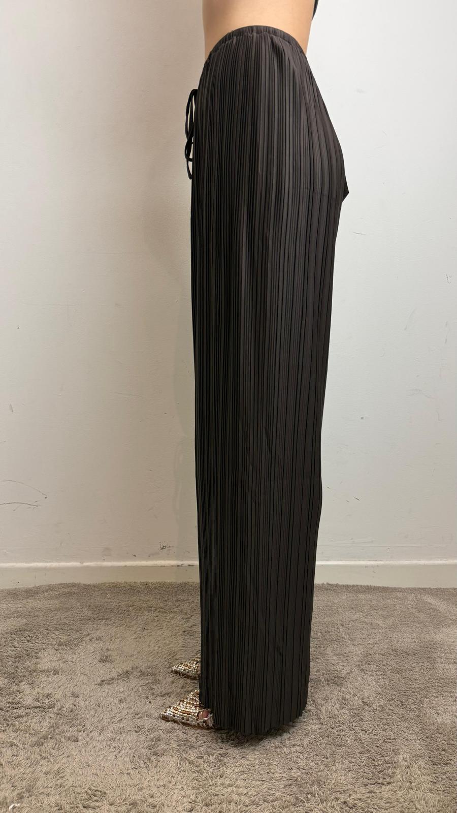 Pantalone Palazzo Effetto Plissè Wonka - Grace & Mila Paris cod. SS2623004 main:sha1=9a6fed537c14a376aecdac2ddf9fb938ad253b90