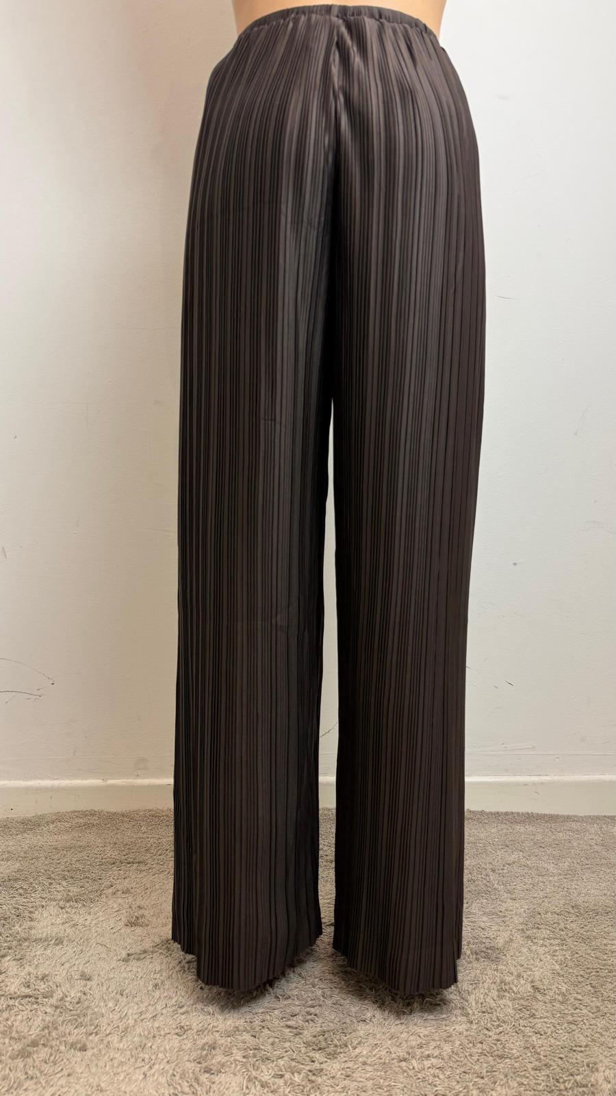 Pantalone Palazzo Effetto Plissè Wonka - Grace & Mila Paris cod. SS2623004 main:sha1=b56a28e6b048ed81cd3012e2f46cc13058de37b7