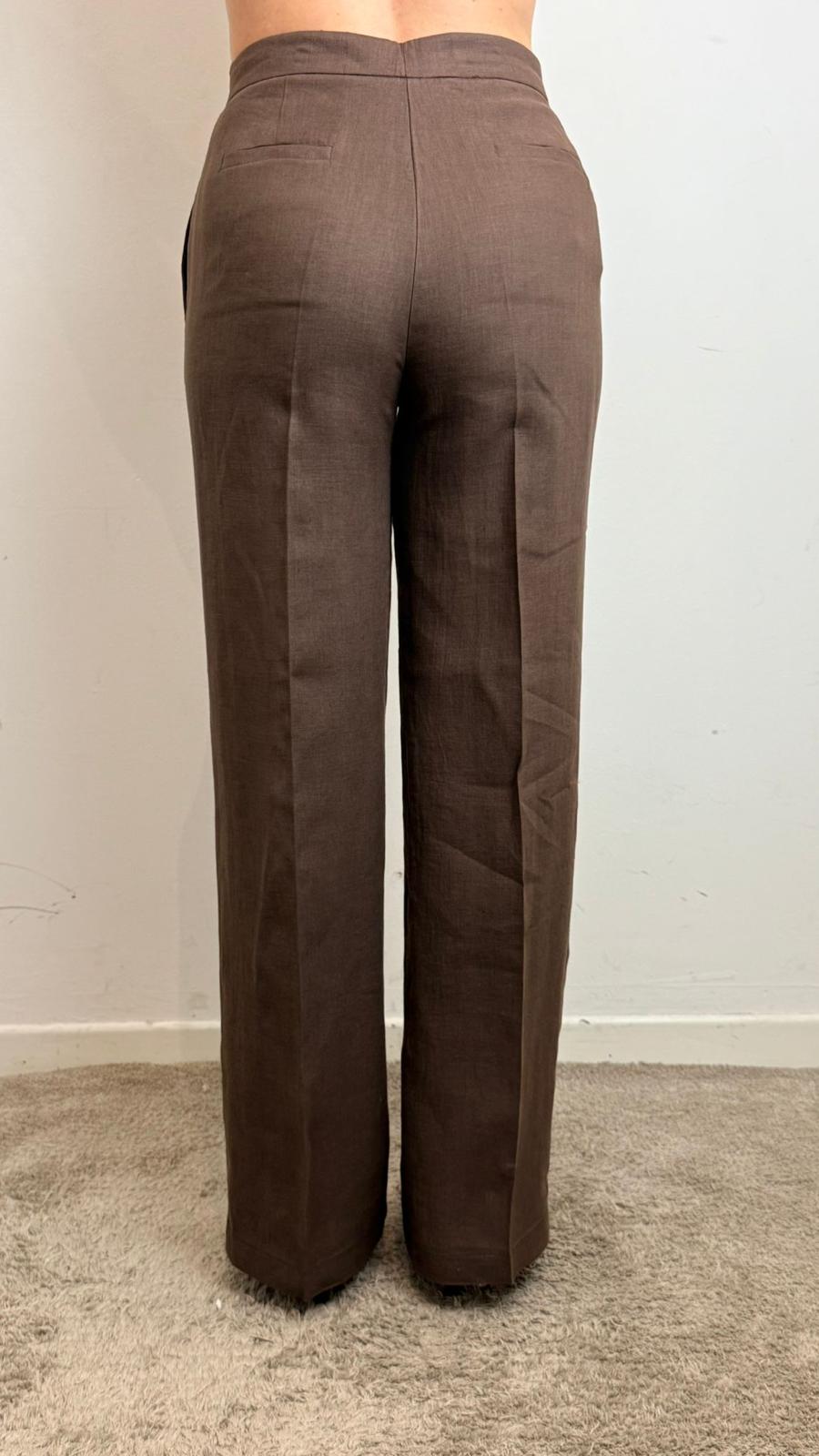 Pantalone Palazzo 100% Lino - Vicolo cod. TAB1622 main:sha1=0751452f5d158554fa577cb37a475f8761a49361