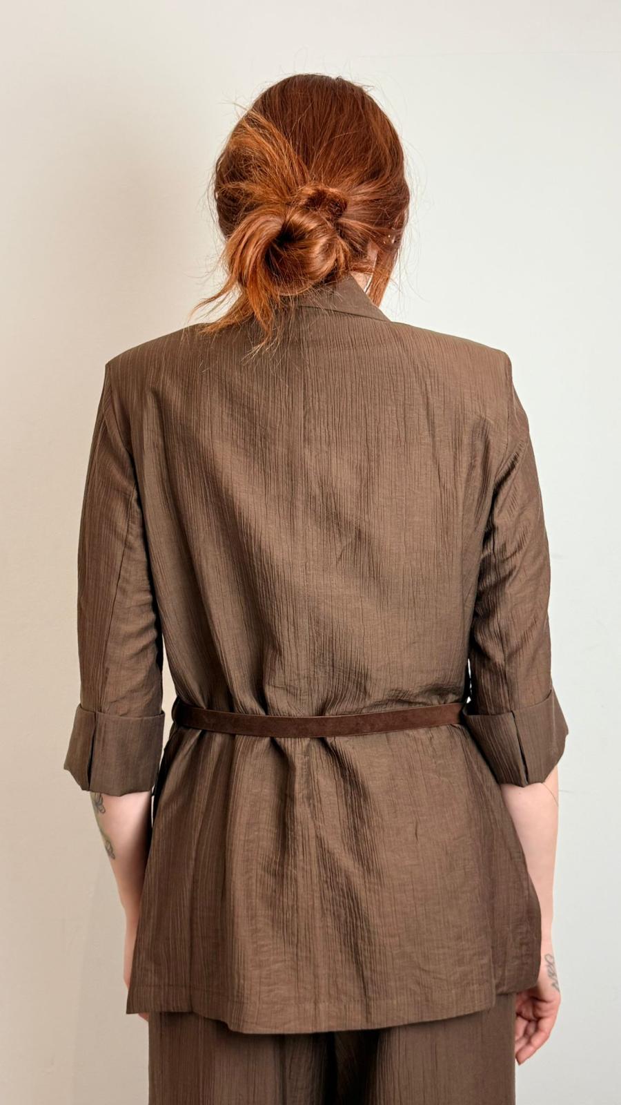 Blazer Doppio Petto Manica Trequarti Con Cintura - Vicolo cod. TAB2166 main:sha1=347dfbf1777411a7f926980236dbd267b15f7fea