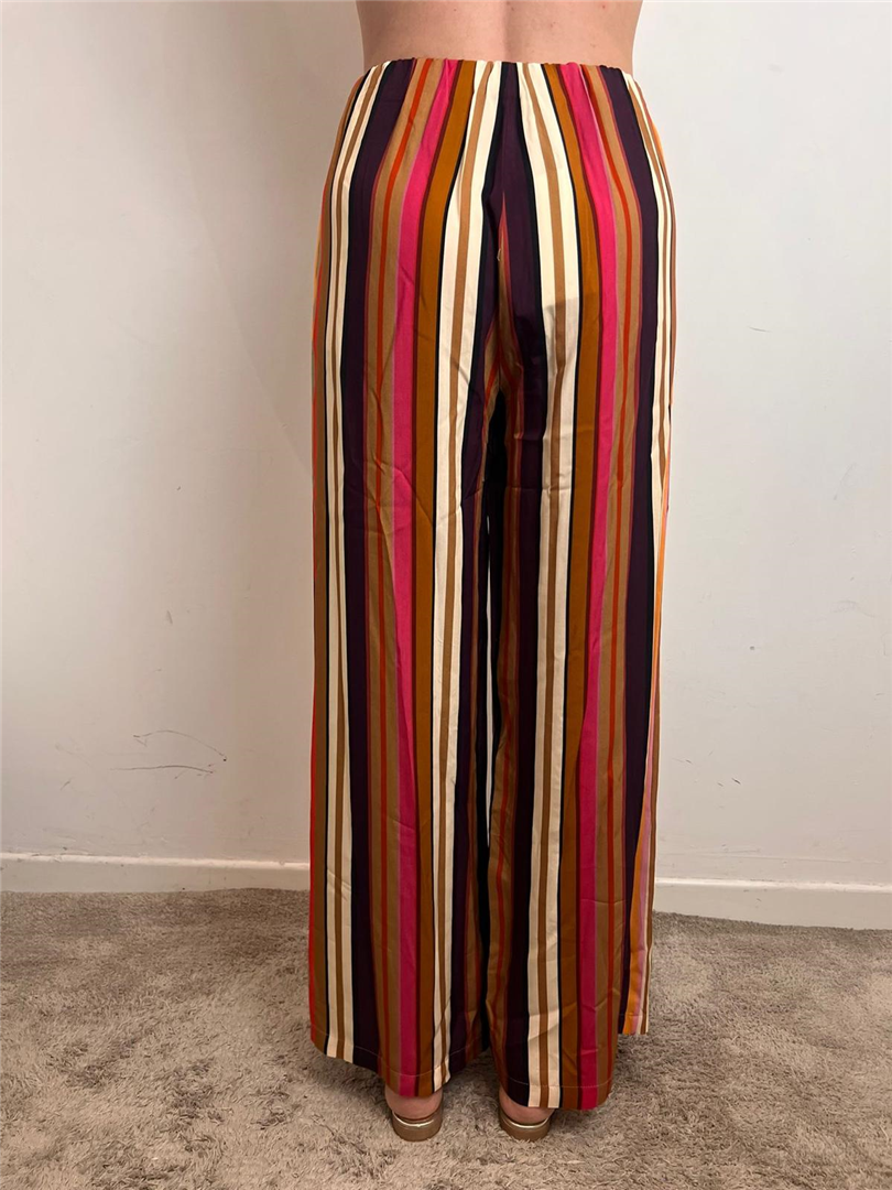 Pantalone Elastico Palazzo A Righe - Haveone cod. PVS_Q622 main:sha1=b61303450e6395d3c0507d8ac21c3acc2505129a