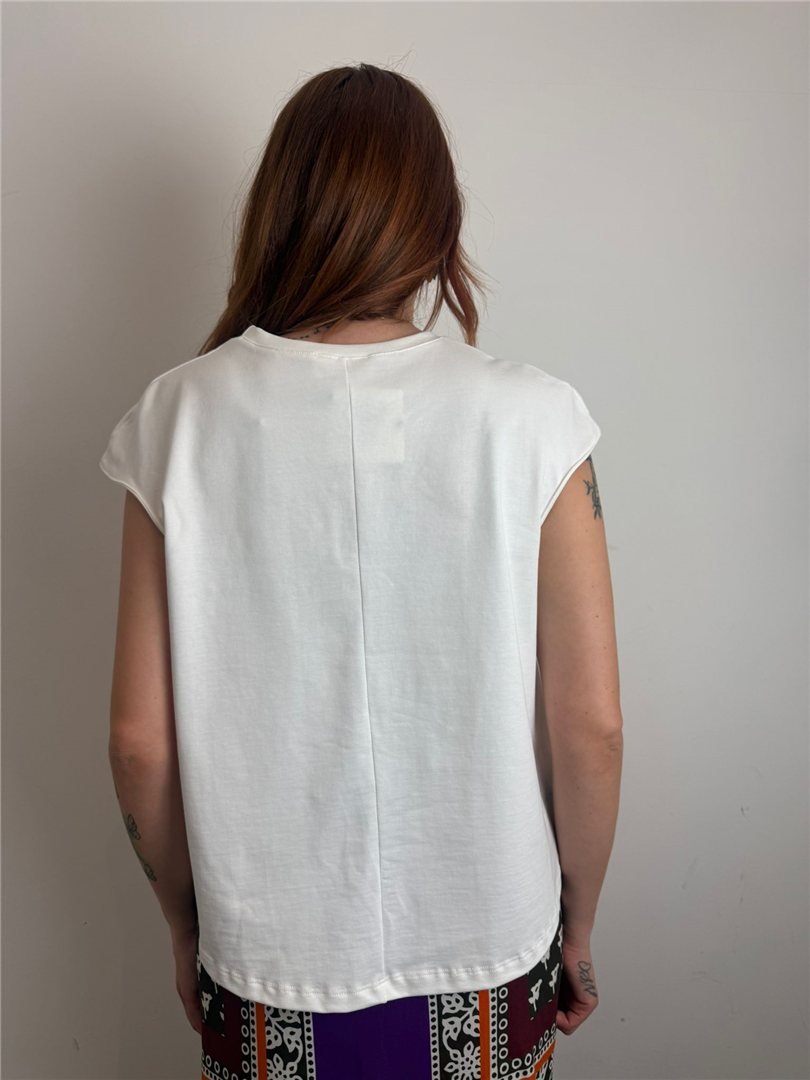 Maxi T Shirt Con Taglio Asimmetrico Sul Davanti - Vicolo cod. UAB0358 main:sha1=b40cabbb3808fface15df68f395d90da92e28c29