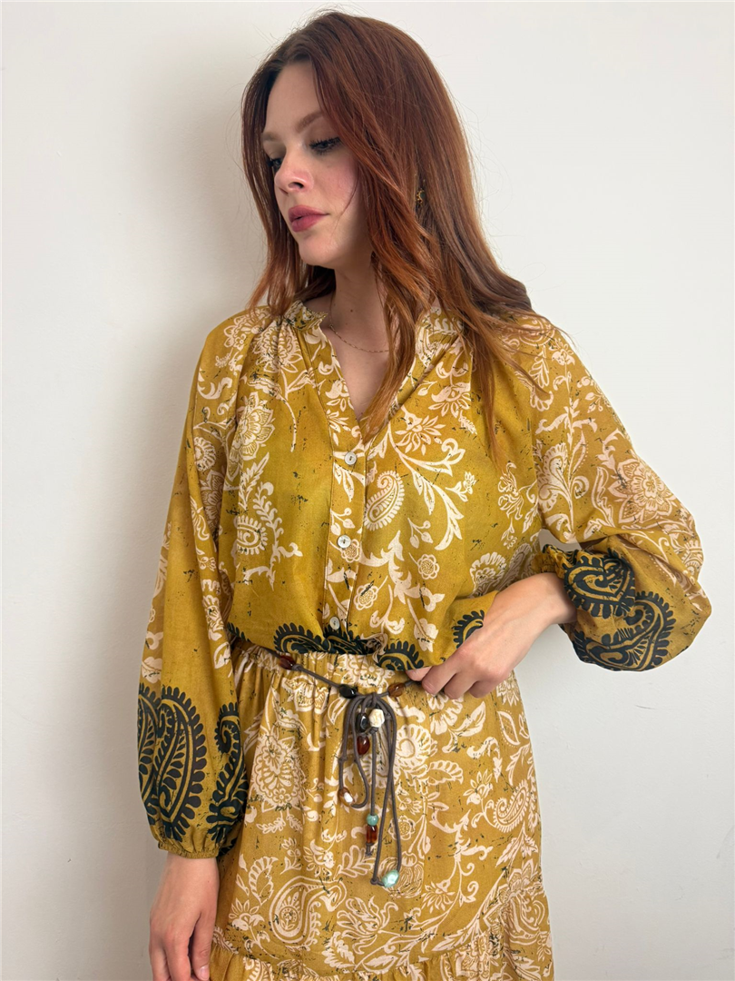 Camicia Fantasia Collo Alla Coreana - Vicolo cod. TAB2598 main:sha1=f92bbfd15b785ea848144abb31f1cf8603b19561