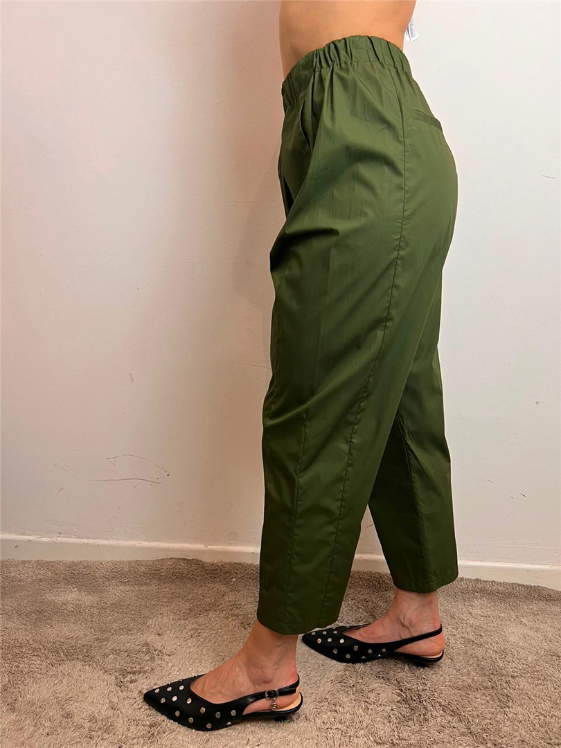 Pantalone In Popeline Con Elastico In Vita - Imperial cod. P4B5LFP main:sha1=02be4fc9c6cb0d66fcb43d2eff1887a2bb06ceb6