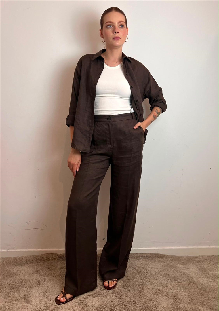 Camicia Regular Con Coulisse 100% Lino - Imperial cod. C9990099V main:sha1=e95af9b45bab5201b0c8fb4a2c41972e39794bef