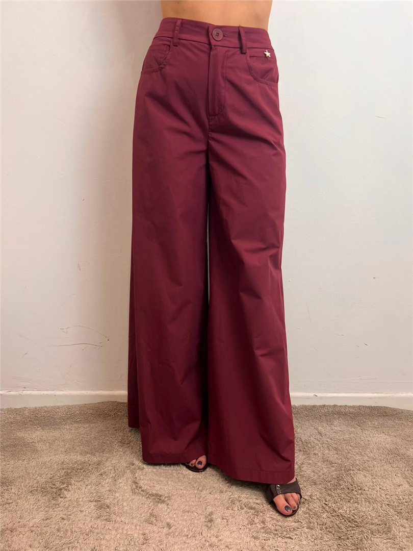 Pantalone Con Elastico Sul Retro In Popeline - Souvenir cod. M39F1623 main:sha1=c47358e66940c77d5bdba7b026c96fd35466b776