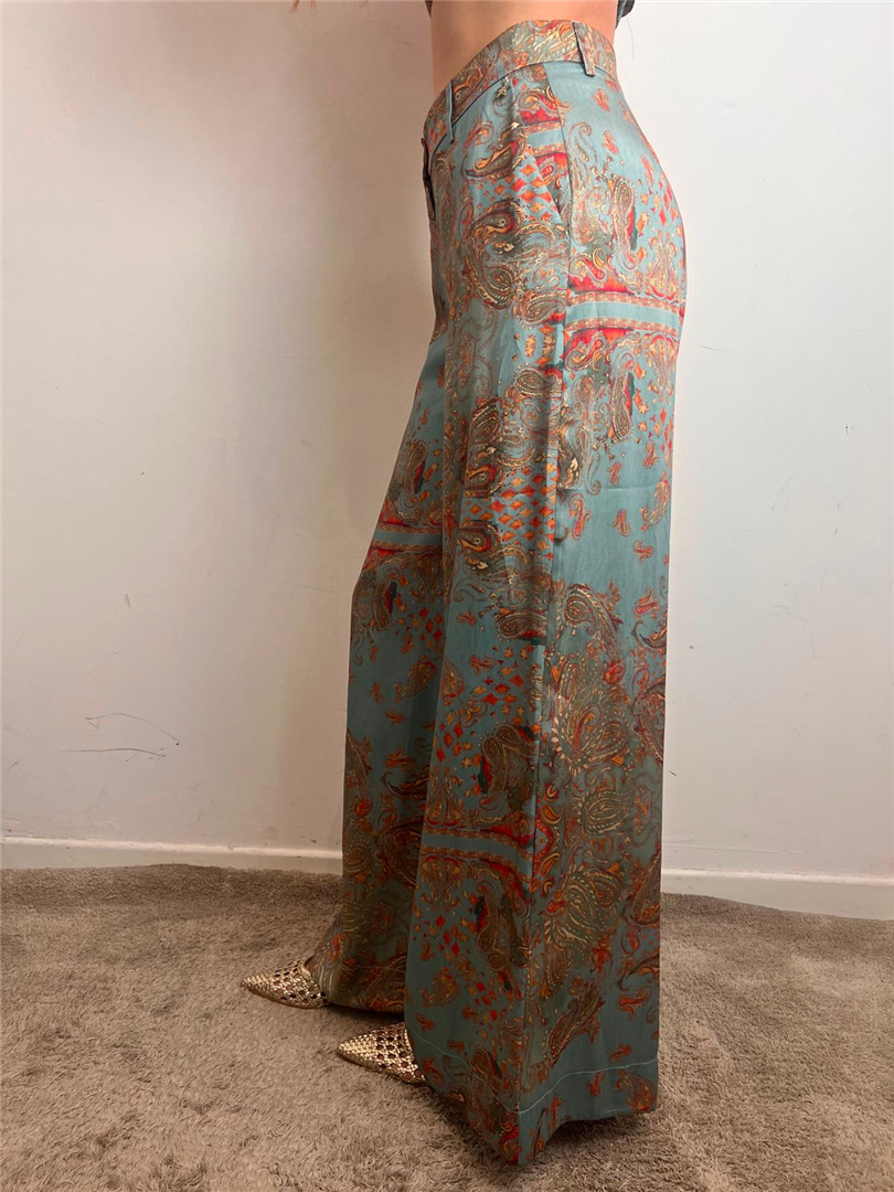Pantalone Palazzo Motivo Fantasia - Souvenir cod. S39M1831 main:sha1=29ce05755bbb272525d1438709bd4be2b3c1e8bc