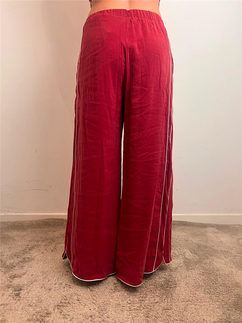 Panta Palazzo Elastico In Vita E Piping - Haveone cod. PMA_Q575 main:sha1=164ac27d7999ebbcdf9555dcb6e8bfea031d1e40