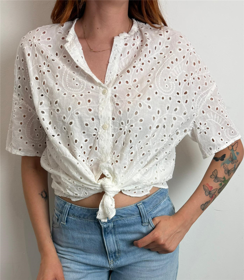 Camicia In Pizzo San Gallo - Vicolo cod. TAB2595 main:sha1=7352ec562c73cf3df4742b4a47bb1fb4a24c394d