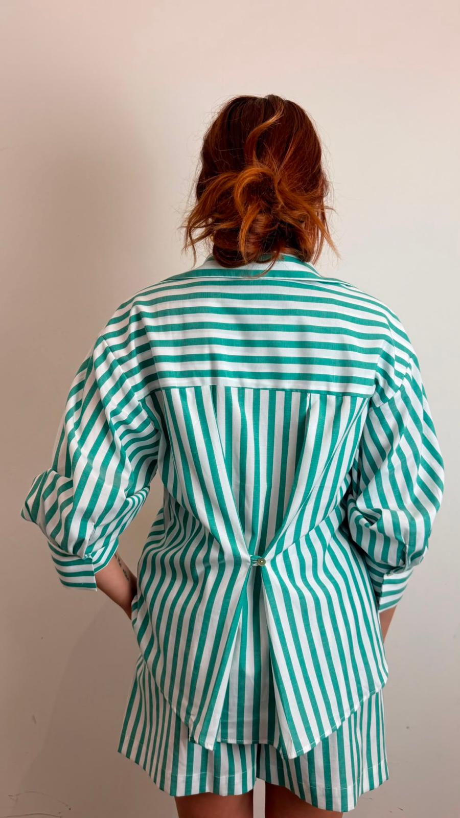 Camicia A Righe Maniche Trequarti - Vicolo cod. TAB2989 main:sha1=4415db72b669c67da88eed75d60604293b0d69ac