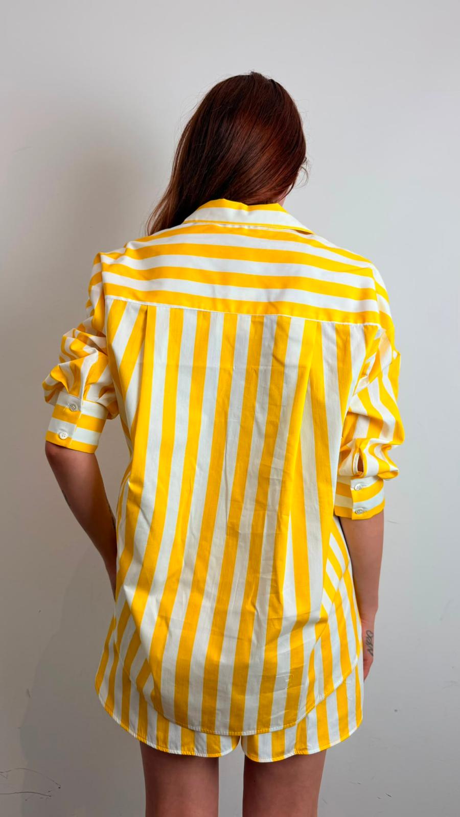 Camicia In Cotone A Righe Con Ricami - Vicolo cod. RAB1024 main:sha1=cce866bb0d65a7ccd3cd3e19f8ac27a1437f072b