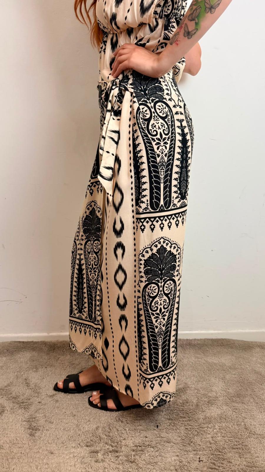 Gonna Lunga Pareo Fantasia Boho - Vicolo cod. TAB3002 main:sha1=c849e3d2e3501a108478b9e7700435a01beed7ce