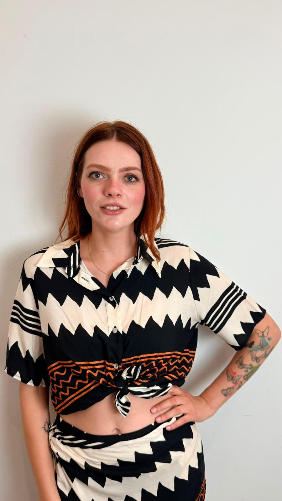 Camicia Crop Fantasia - Vicolo cod. TAB3016 main:sha1=388f9f6e8ff6532669eabe1ed952b1eec5d71917