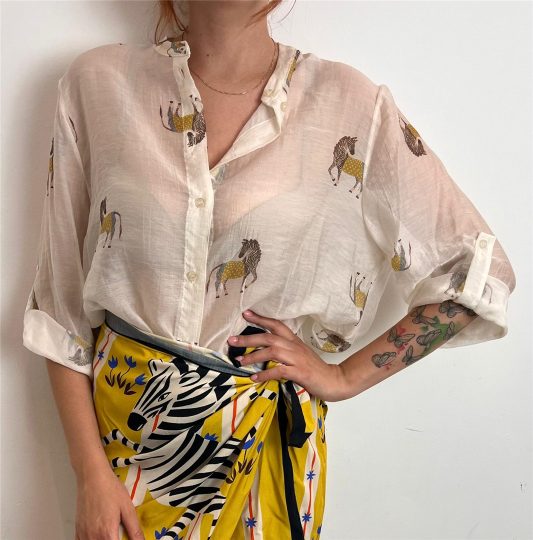 Camicia Fantasia Zebre - Haveone cod. CVS_Q464 main:sha1=7fa357610ff63207d652ef9d6601f6306a4f00ce