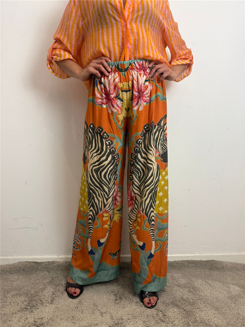 Pantalone Lungo Morbido Fantasia Tropicale - Haveone cod. PVS_Q702 main:sha1=78e2d81fdda47893398588c7479ef830e53bd7cb