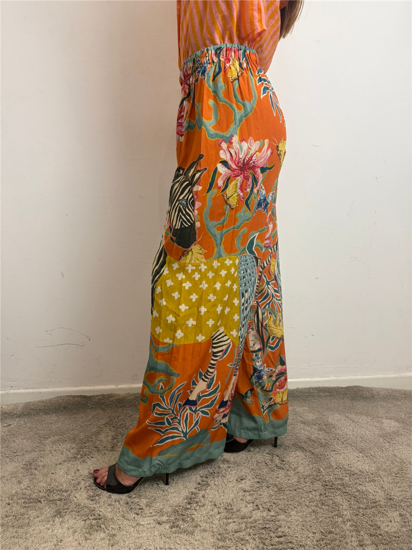 Pantalone Lungo Morbido Fantasia Tropicale - Haveone cod. PVS_Q702 main:sha1=c09c6bc8ee4fa4ddab23e3baeeb3757d2ee19be3