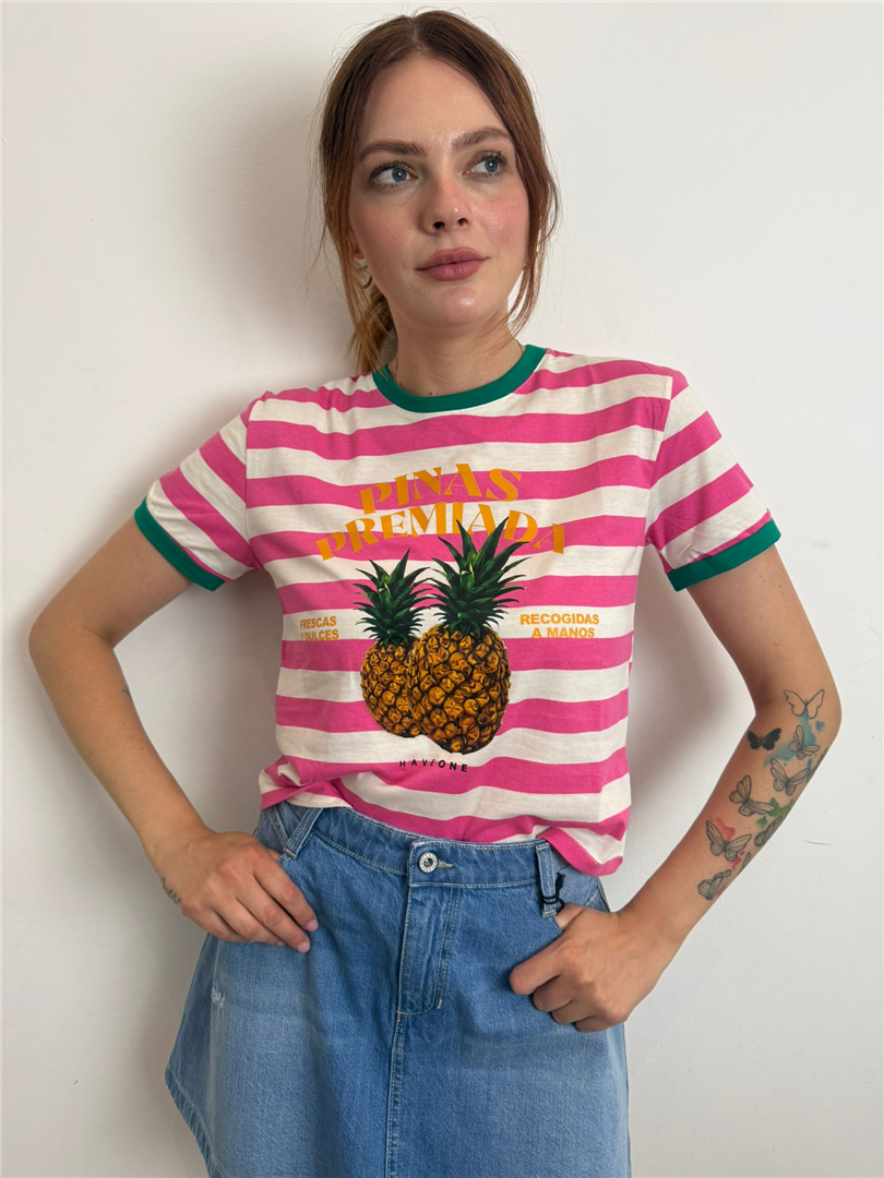 T Shirt Pinas Premiada - Haveone cod. TSH_Q249 main:sha1=135a759b3dcfee2f772a5be44793c051e77d247b