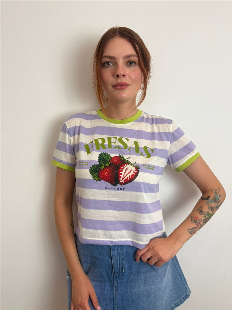 T Shirt Fresas - Haveone cod. TSH_Q247 main:sha1=809839a76578d75e2a85f90f66764cd56143f773