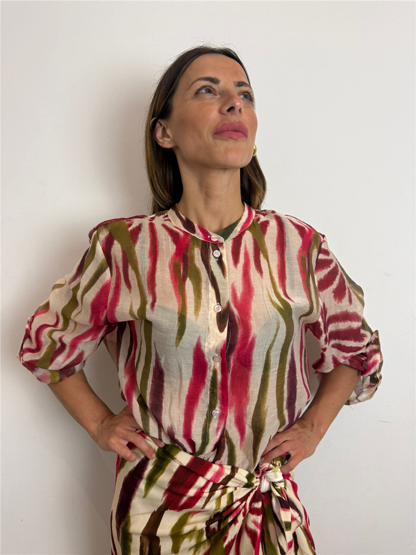 Camicia Eco Fantasia Tropicale - Haveone cod. CVS_Q463 main:sha1=f81062afd90b1390cb967ab332c64c8d1b8d87dd