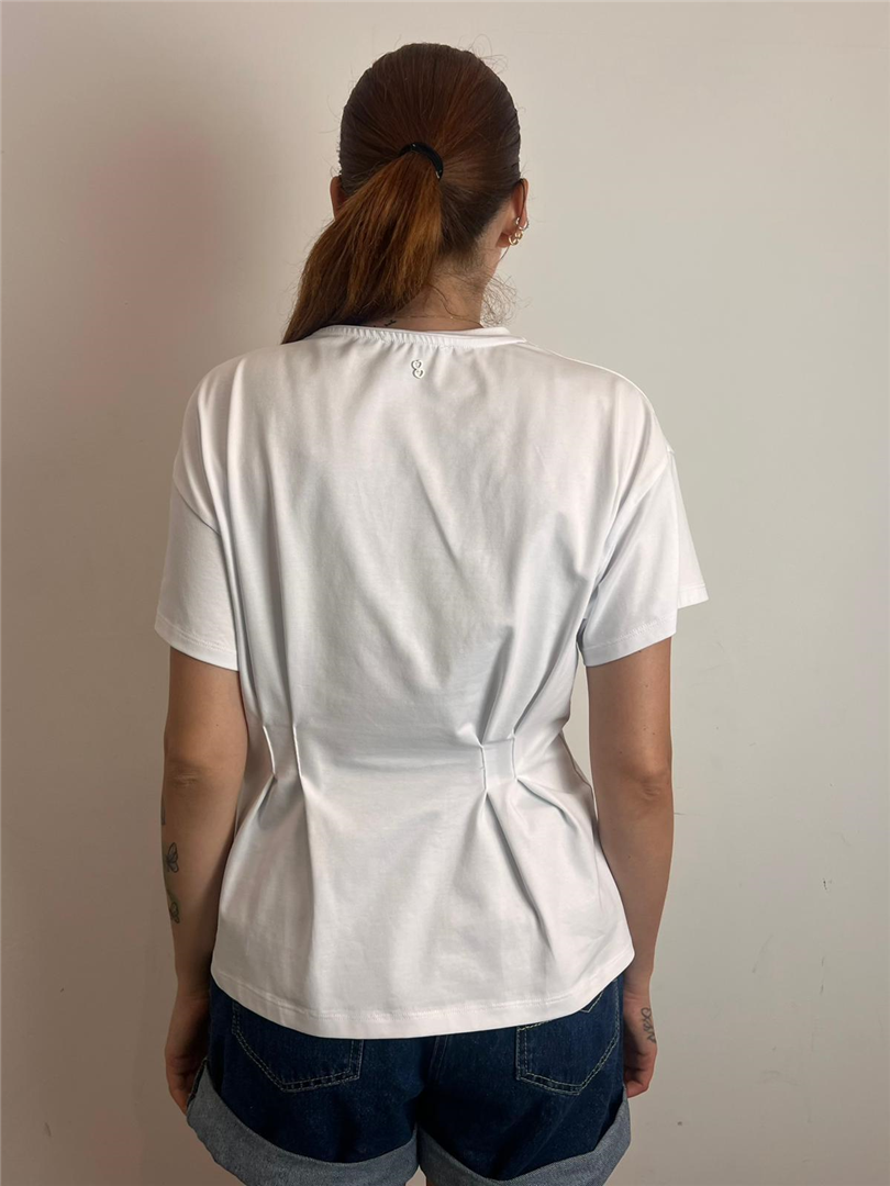 T Shirt Con Ripresa Punto Vita - Please cod. T0V2ATF000 main:sha1=797c0a8c4c810d2cf5d0321ca9be30883f804af7
