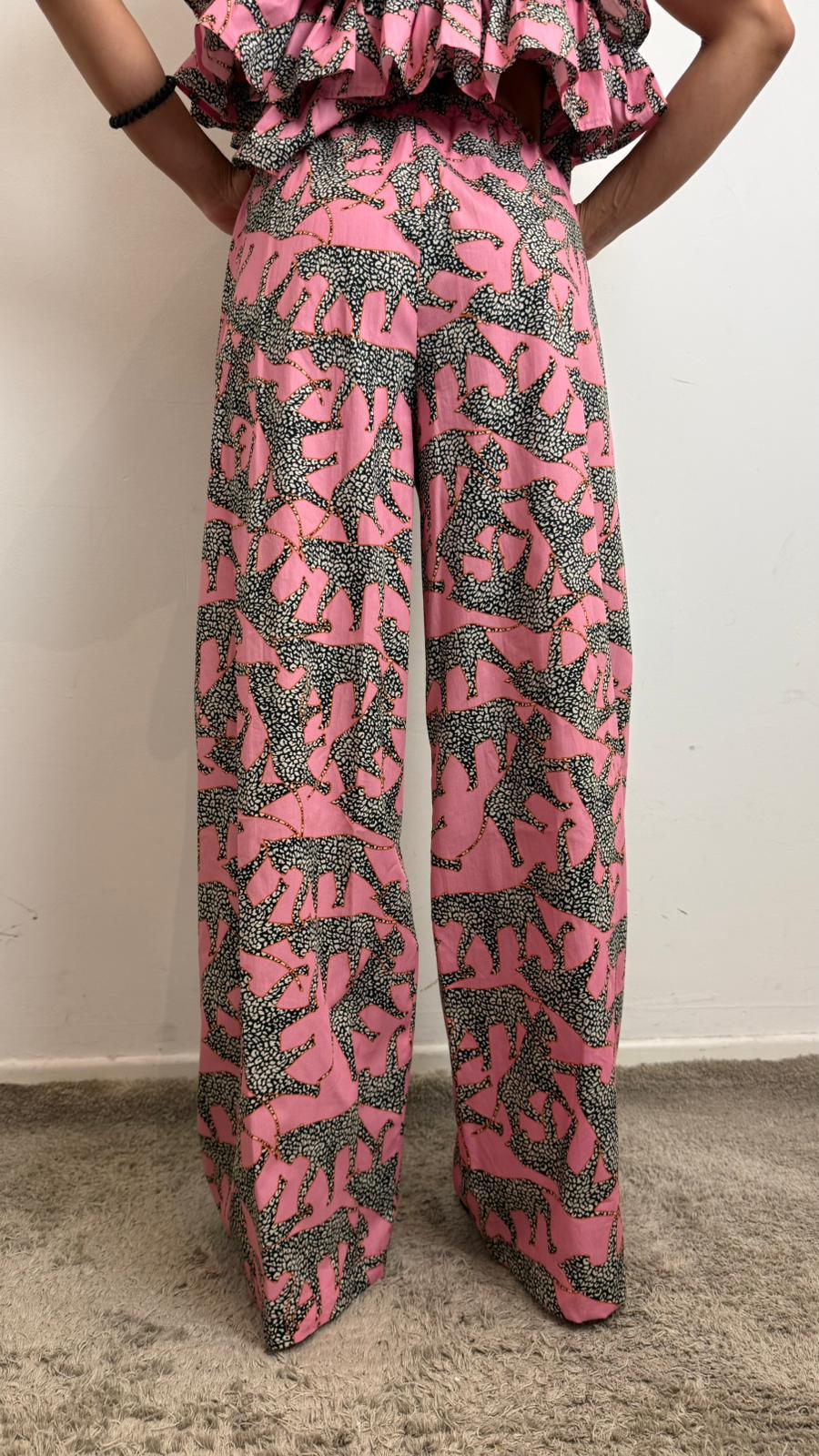 Pantalone Palazzo Con Elastico In Vita Fantasia - Vicolo cod. TAB3347 main:sha1=cb773d6d7eeb159b6e908a27269fc5fa3fe04dc7