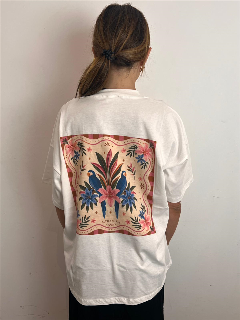 T Shirt Pappagallo - Vicolo cod. RAB1111 main:sha1=b54ba5a6fc95fdbd0f45ba0053fdc1cf9266fcb8